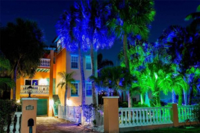 Tropical luxury pool home by the beach with roof top lounge centrally located on Anna Maria Island